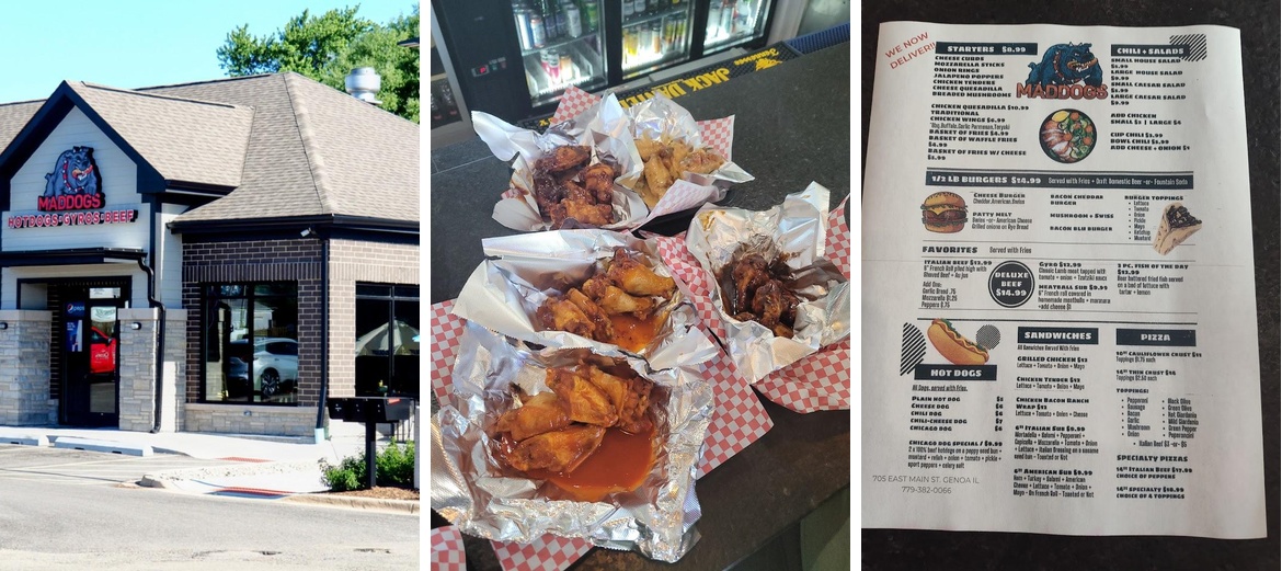 Maddog's Bar and Grill Menu